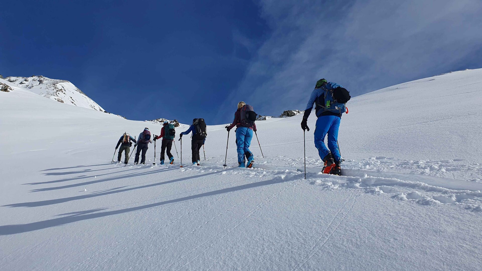 Silvester Neujahr Berchtoldstag Skitouren Arolla Val d Herens 20240101 125008