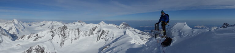 Skihochtouren Finsteraarhorn Vorder Galmihorn Sechselaeuten Alex Gisler Alex Gisler DSC0469
