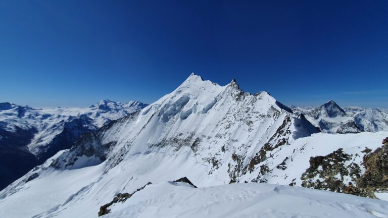 Schneeschuhtouren anspruchsvoll Bishorn Alex Gisler 20220418 100148