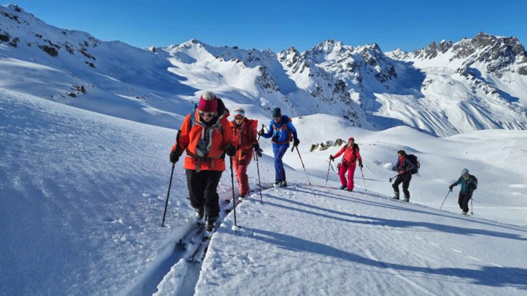 Skitouren 60plus Gargellen Montafon Alex Gisler 20250121 122129